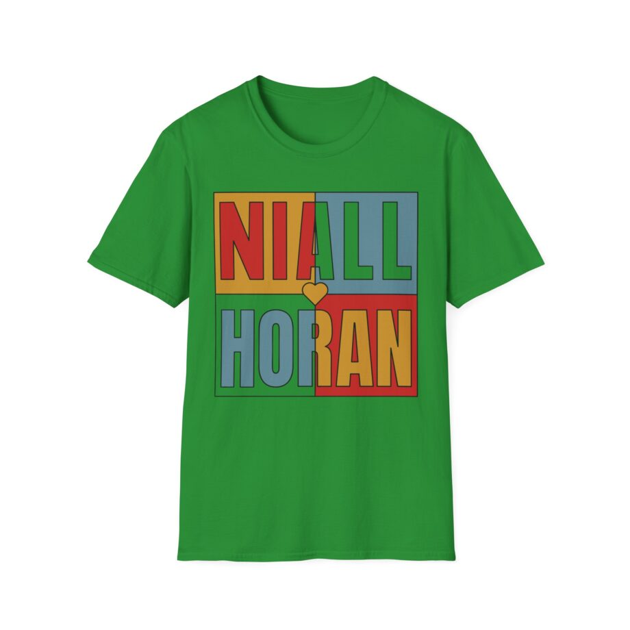 Niall Horan Niall Colour Block Unisex Softstyle T-shirt