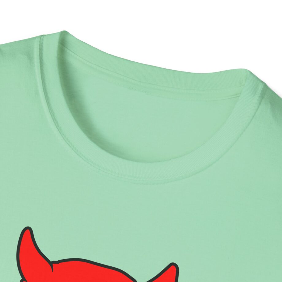 Jackass Devil Horns Skull & Crossbones Unisex Softstyle T-Shirt