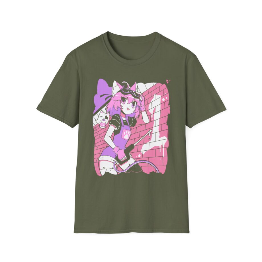 Vshojo Nyanners Anime  Unisex Softstyle T-Shirt