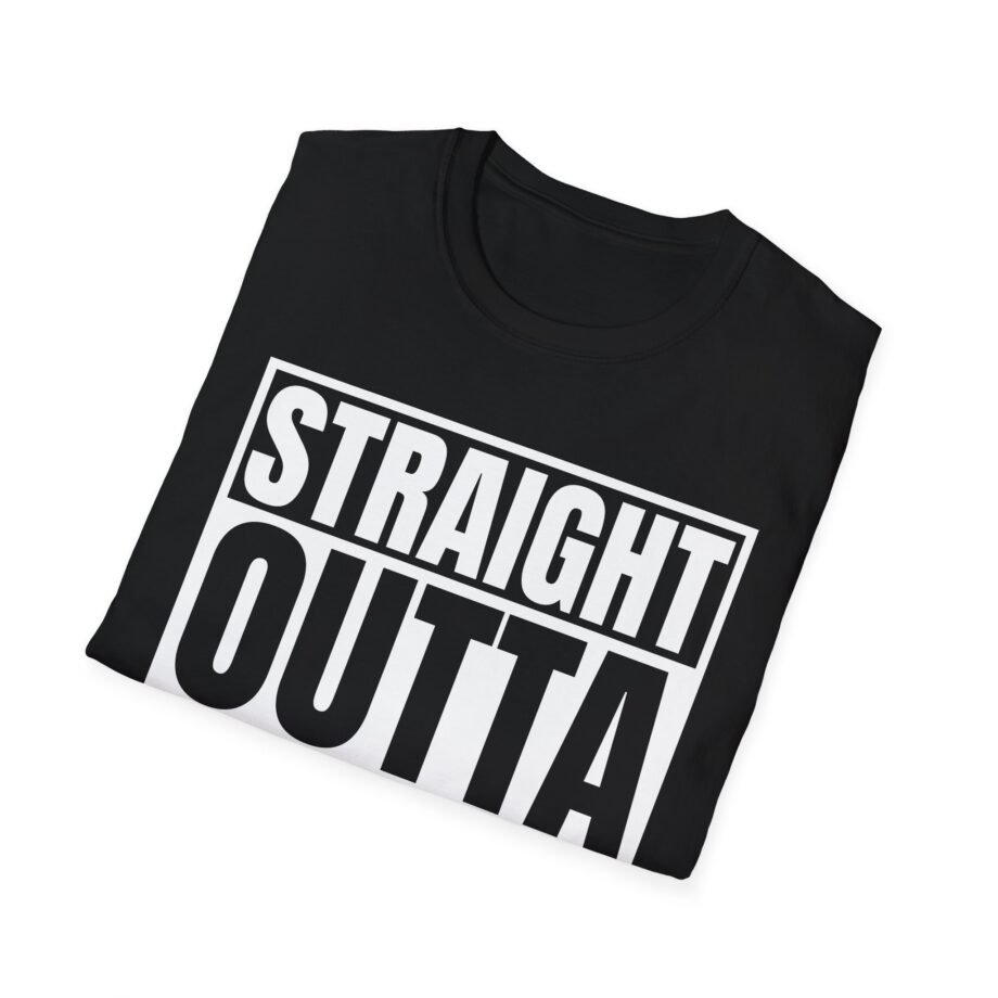 Straight Outta White Guilt Unisex Softstyle T-Shirt