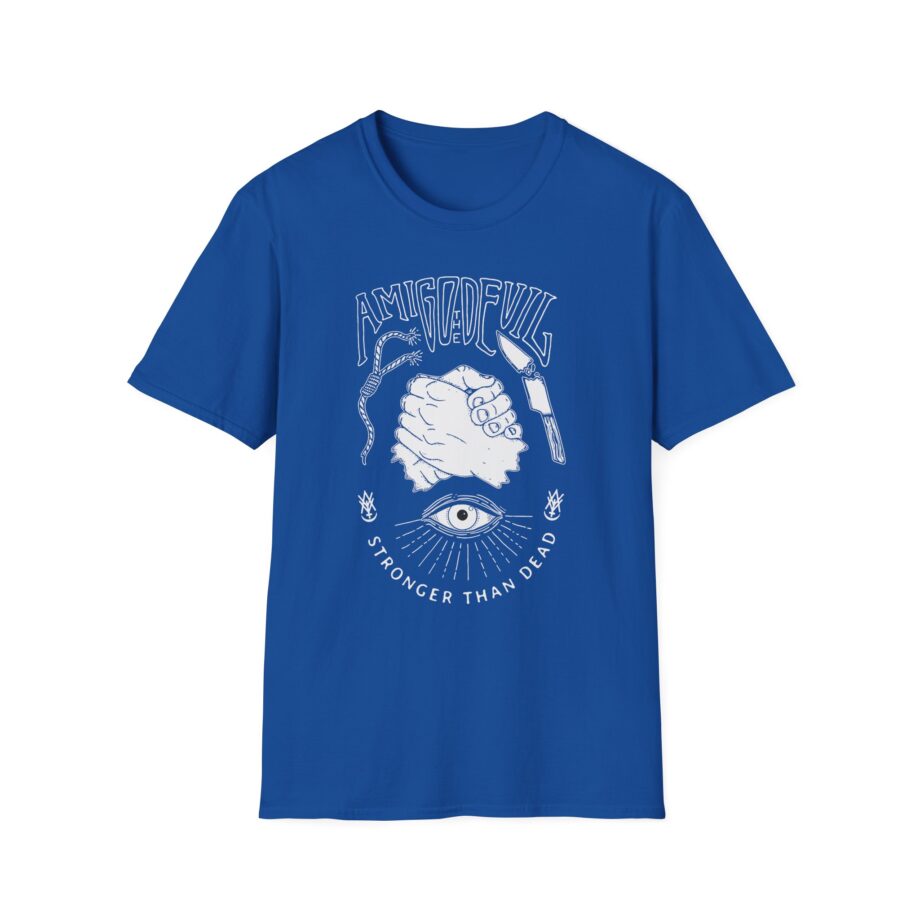 Amigo the Devil Stronger Than Dead Unisex Softstyle T-shirt