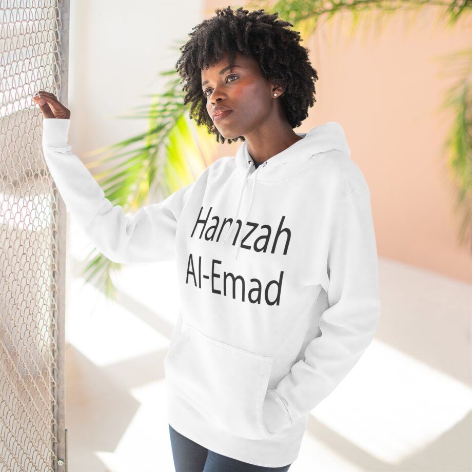 Slushy Noobz Hamzah Ai-emad Three-panel Fleece Hoodie