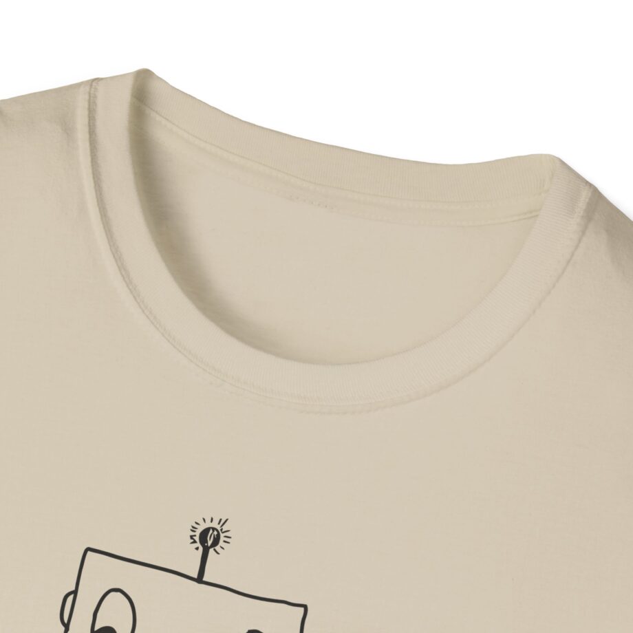 Armchair Expert Robot Unisex Softstyle T-shirt