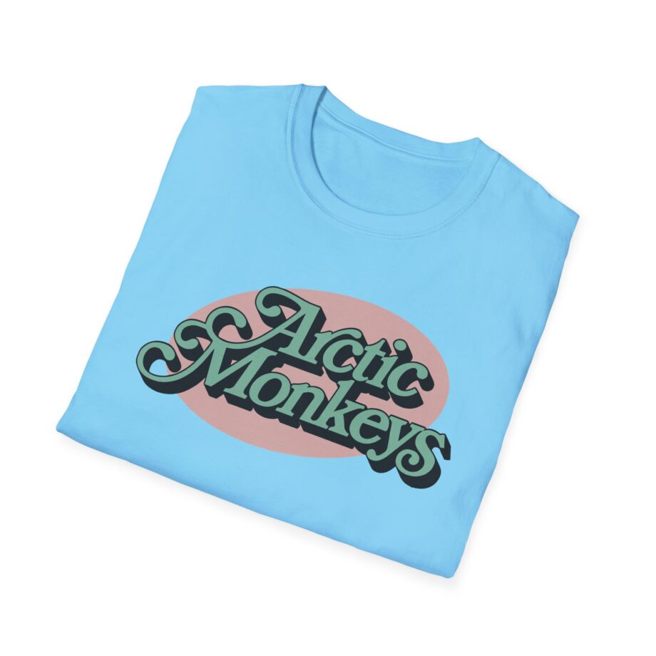 Arctic Monkeys Ornate Logo Unisex Softstyle T-shirt