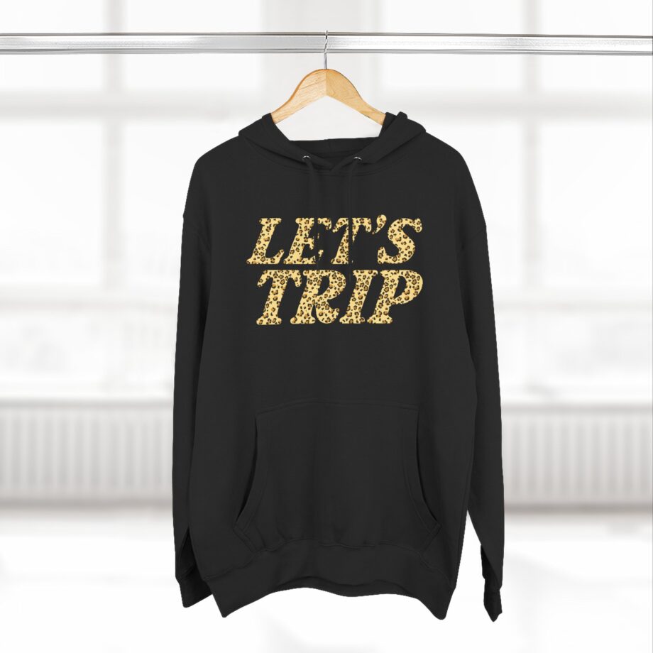 Sturniolo Triplets Let's Trip Cheetah Three-panel Fleece Hoodie