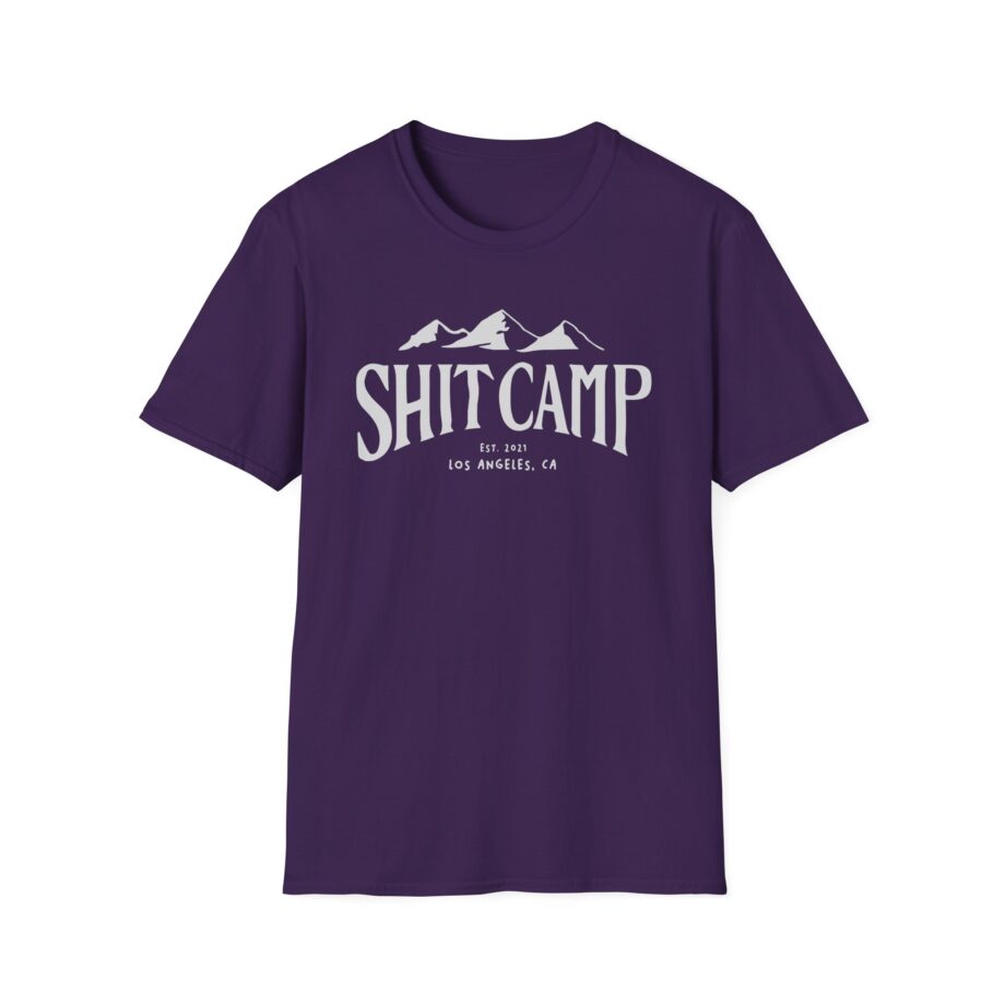 Qtcinderella Shit Camp Unisex Softstyle T-shirt
