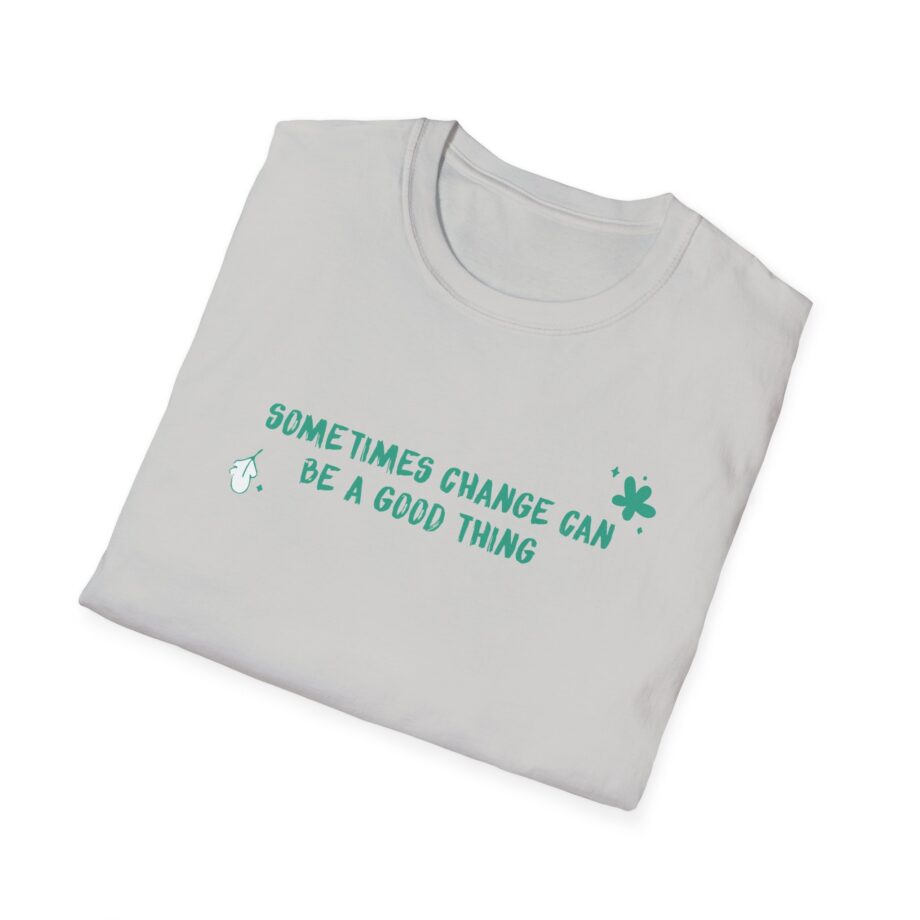 Heartstopper Sometimes Change Can Be a Good Thing Unisex Softstyle T-Shirt