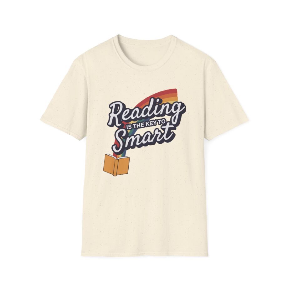 Nate Bargatze Reading is the Key to Smart Unisex Softstyle T-Shirt