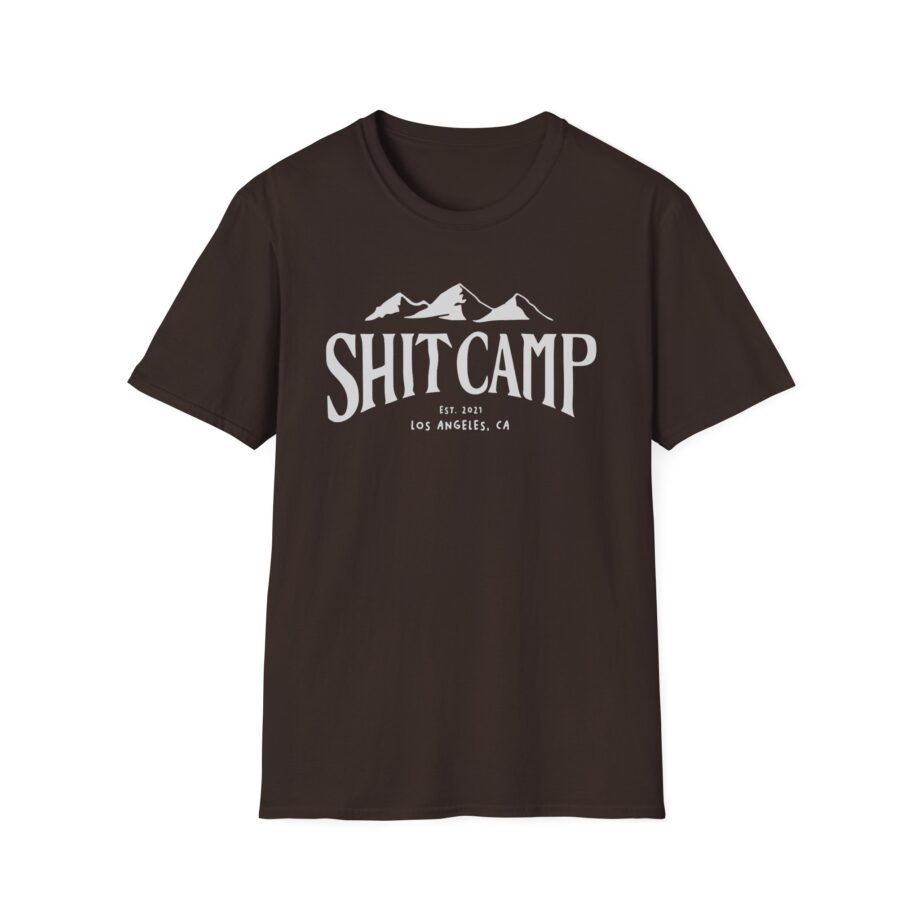 Qtcinderella Shit Camp Unisex Softstyle T-shirt