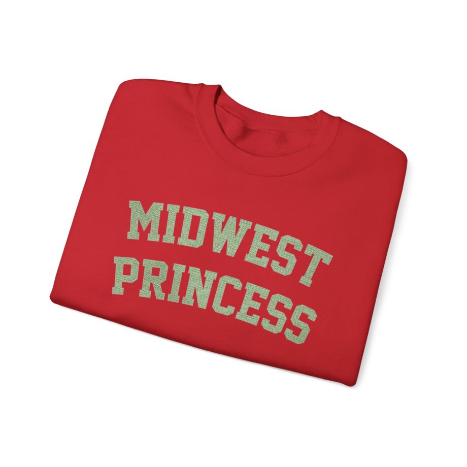 Chappell Roan Chappell Roan  Midwest Princess Collegiate Unisex Heavy Blend Crewneck Sweatshirt