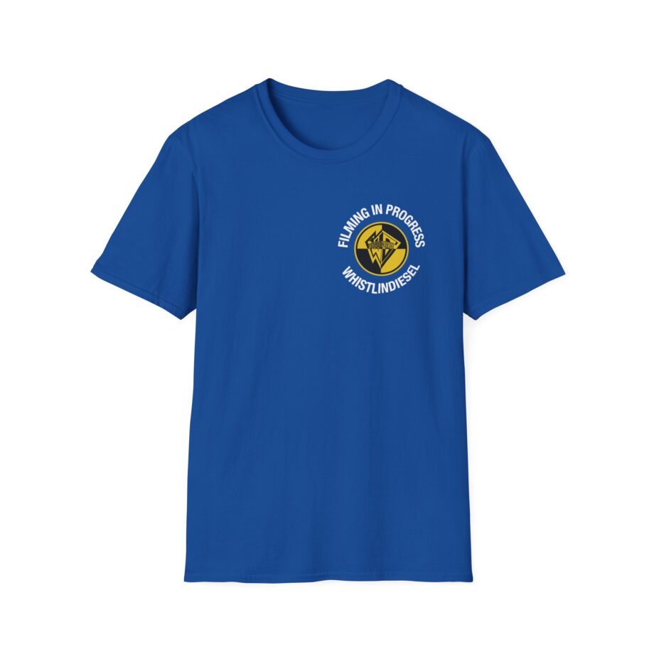 Whistlindiesel Filming in Progress Unisex Softstyle T-shirt