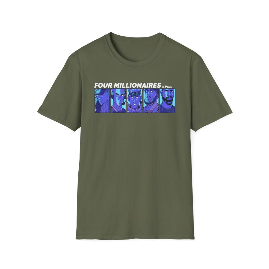 Drlupo Four Millionaires & Paul Unisex Softstyle T-Shirt
