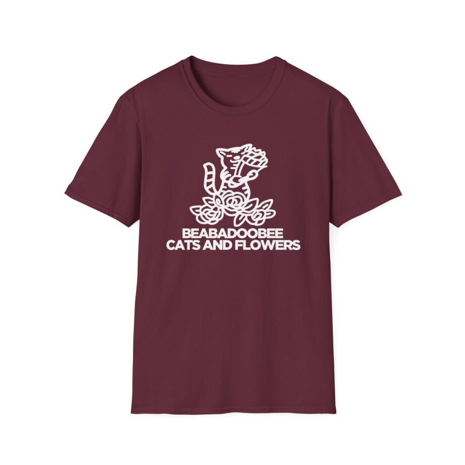 Beabadoobee Cats and Flowers Unisex Softstyle T-Shirt
