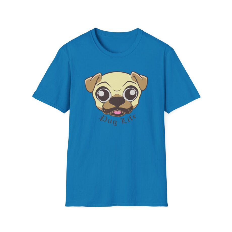 Morgz Pug Life Unisex Softstyle T-Shirt
