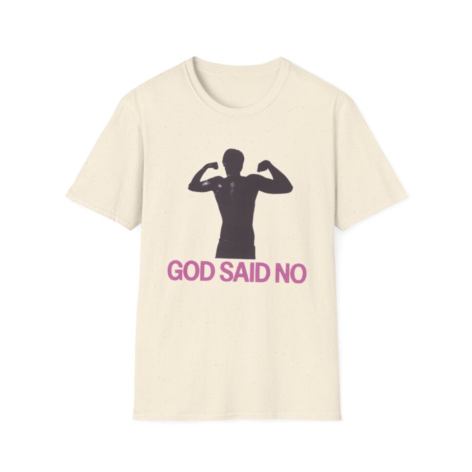 Omar Apollo God Said No Muscle Unisex Softstyle T-shirt