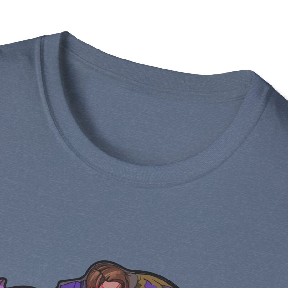 Zackrawrr the Dark Purple Knight Unisex Softstyle T-shirt