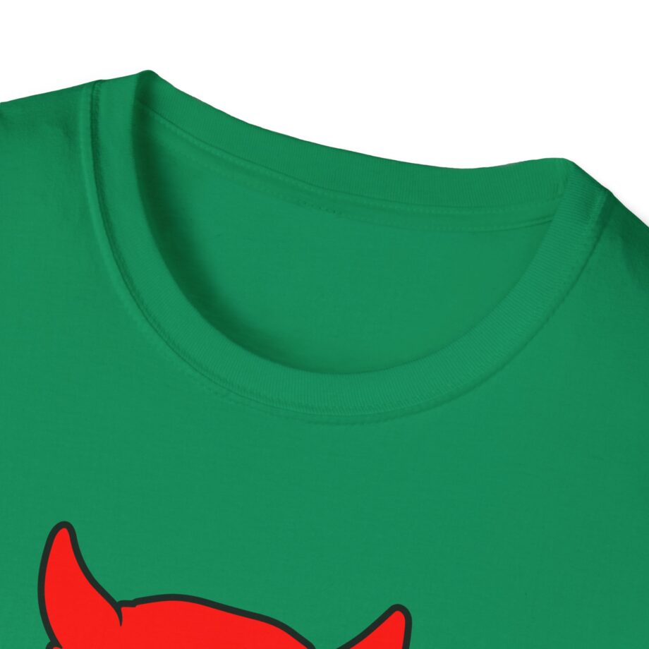 Jackass Devil Horns Skull & Crossbones Unisex Softstyle T-Shirt