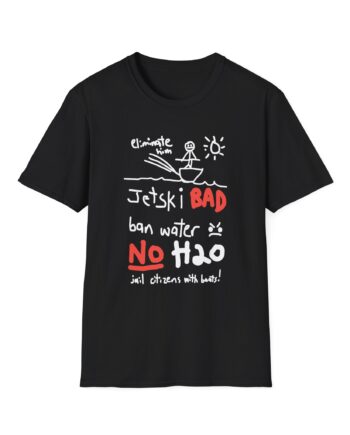 Monstermax Jet Ski Unisex Softstyle T-shirt