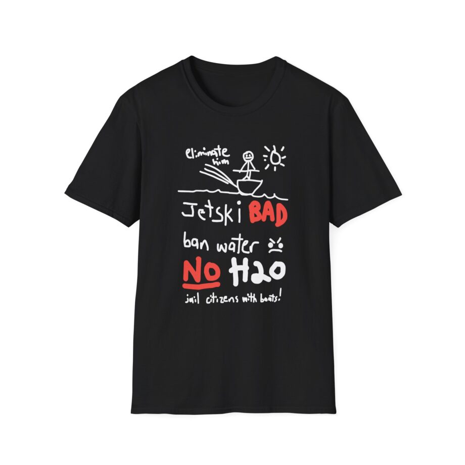 Monstermax Jet Ski Unisex Softstyle T-shirt