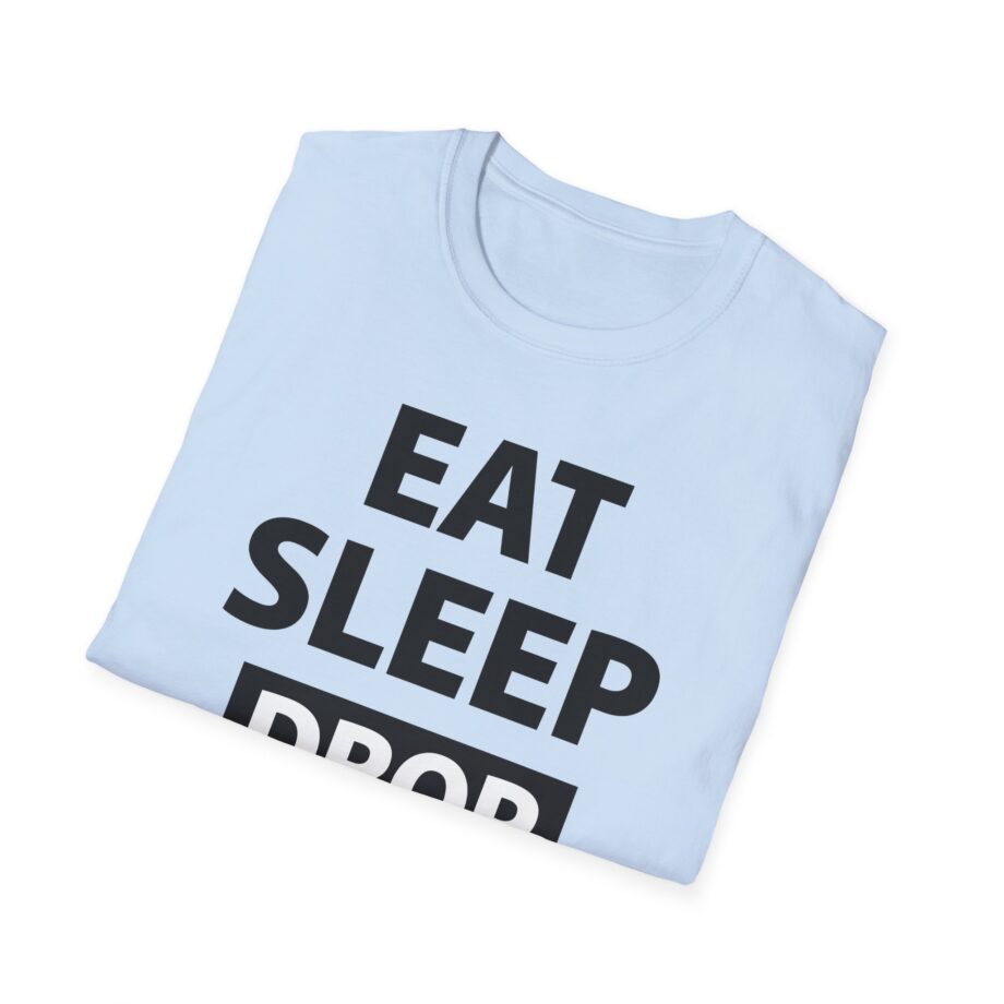 Morgz Eat Sleep Drop Repeat Unisex Softstyle T-Shirt