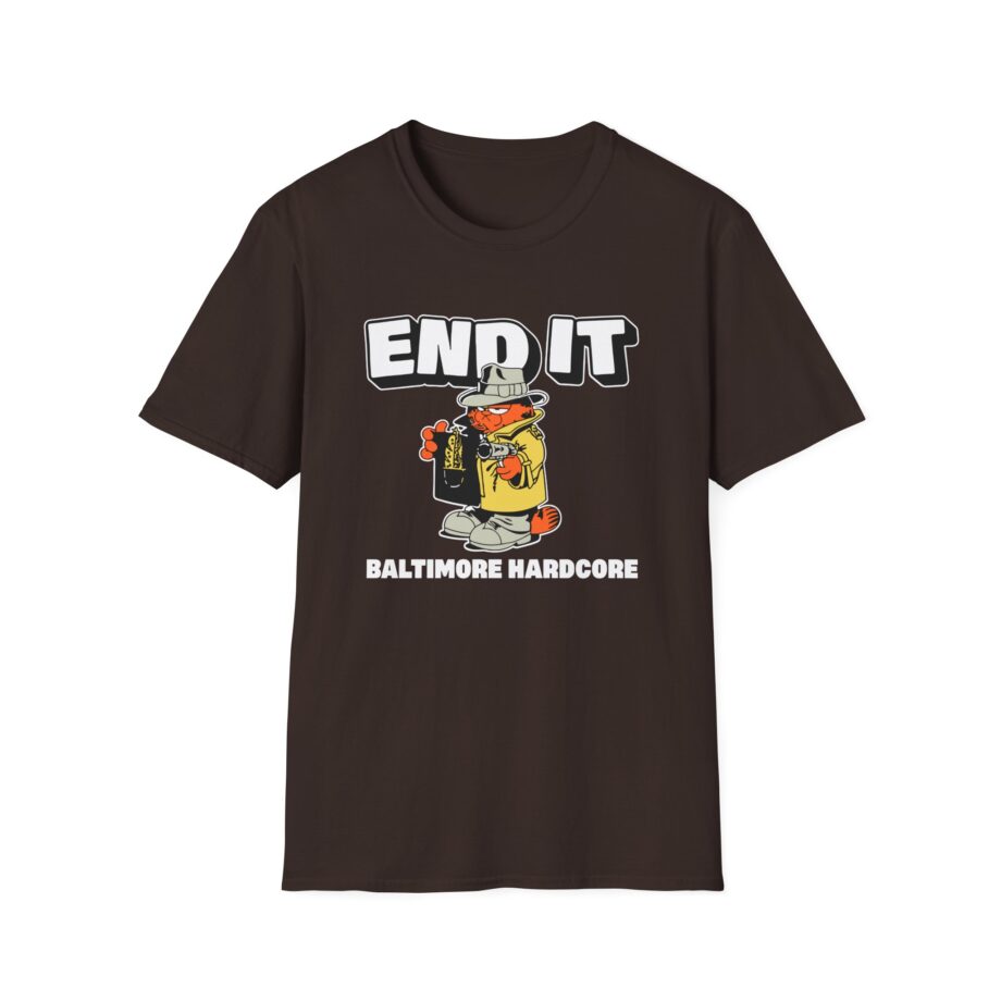 End It Baltimore Hardcore Unisex Softstyle T-Shirt