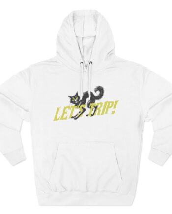 Sturniolo Let's Trip Cat Three-panel Fleece Hoodie