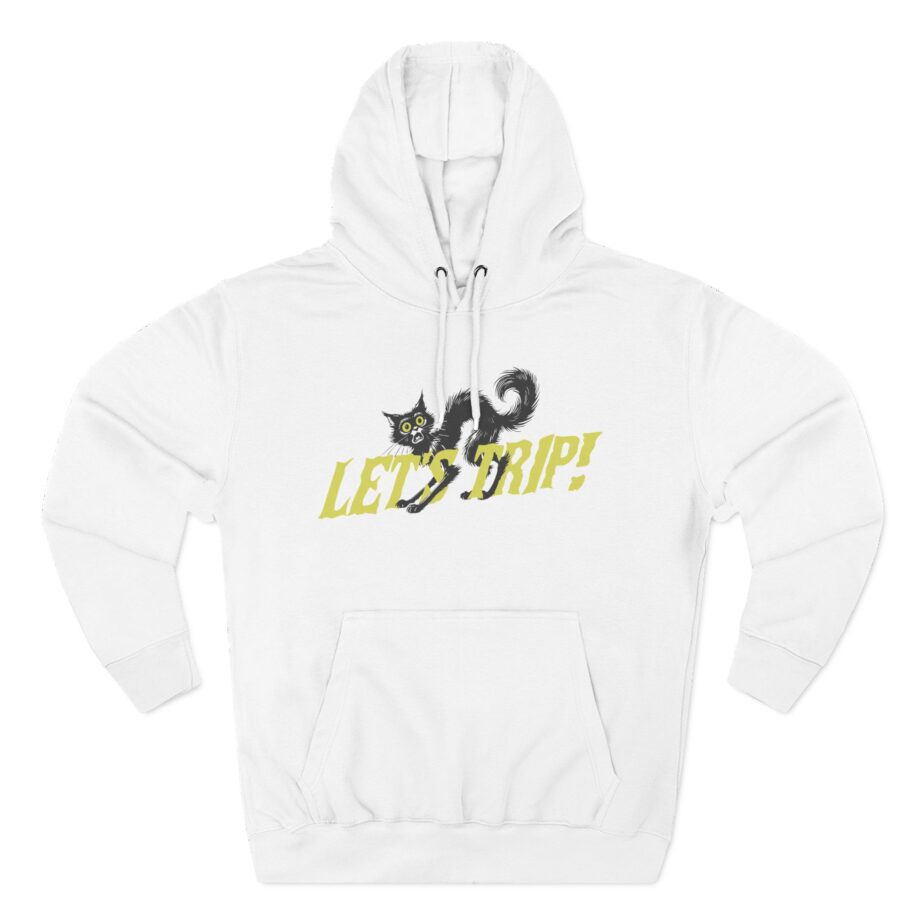 Sturniolo Let's Trip Cat Three-panel Fleece Hoodie
