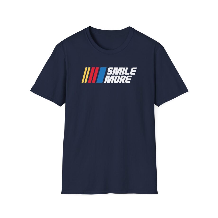 Roman Atwood Smile More Racing Unisex Softstyle T-shirt