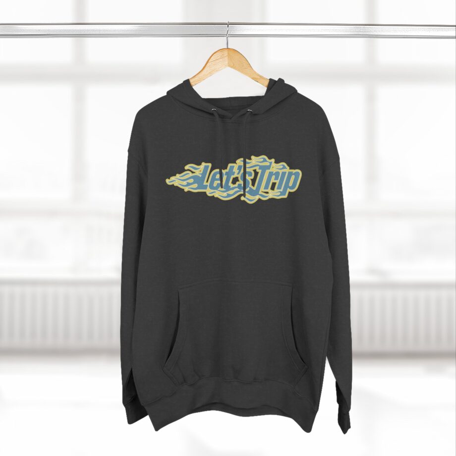 Sturniolo Let's Trip Flames Three-panel Fleece Hoodie