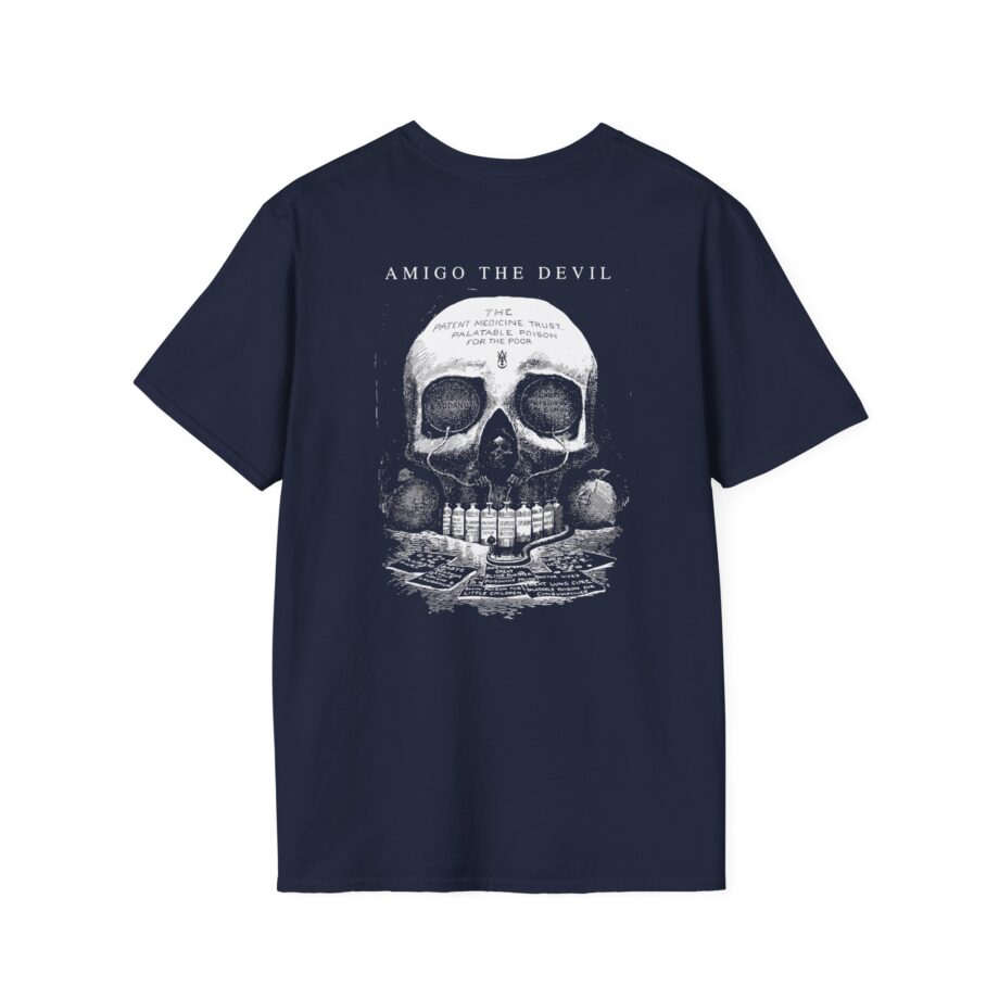 Amigo the Devil Death's Laboratory Unisex Softstyle T-shirt