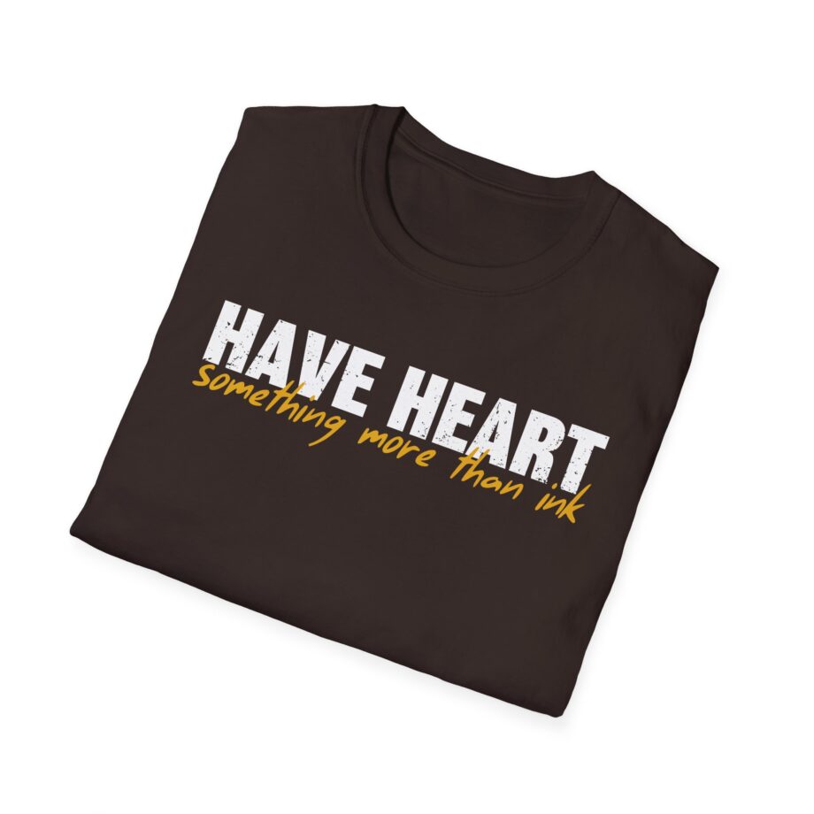 Have Heart Something More Than Ink Unisex Softstyle T-shirt