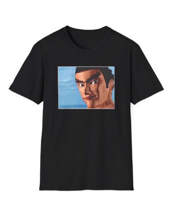 Tinakitten Tekken Retro Kazuya Mishima Unisex Softstyle T-Shirt
