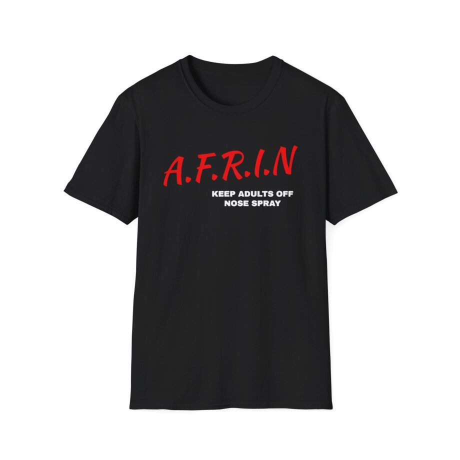 Nate Bargatze Afrin Keep Adults of Nose Spray Unisex Softstyle T-Shirt