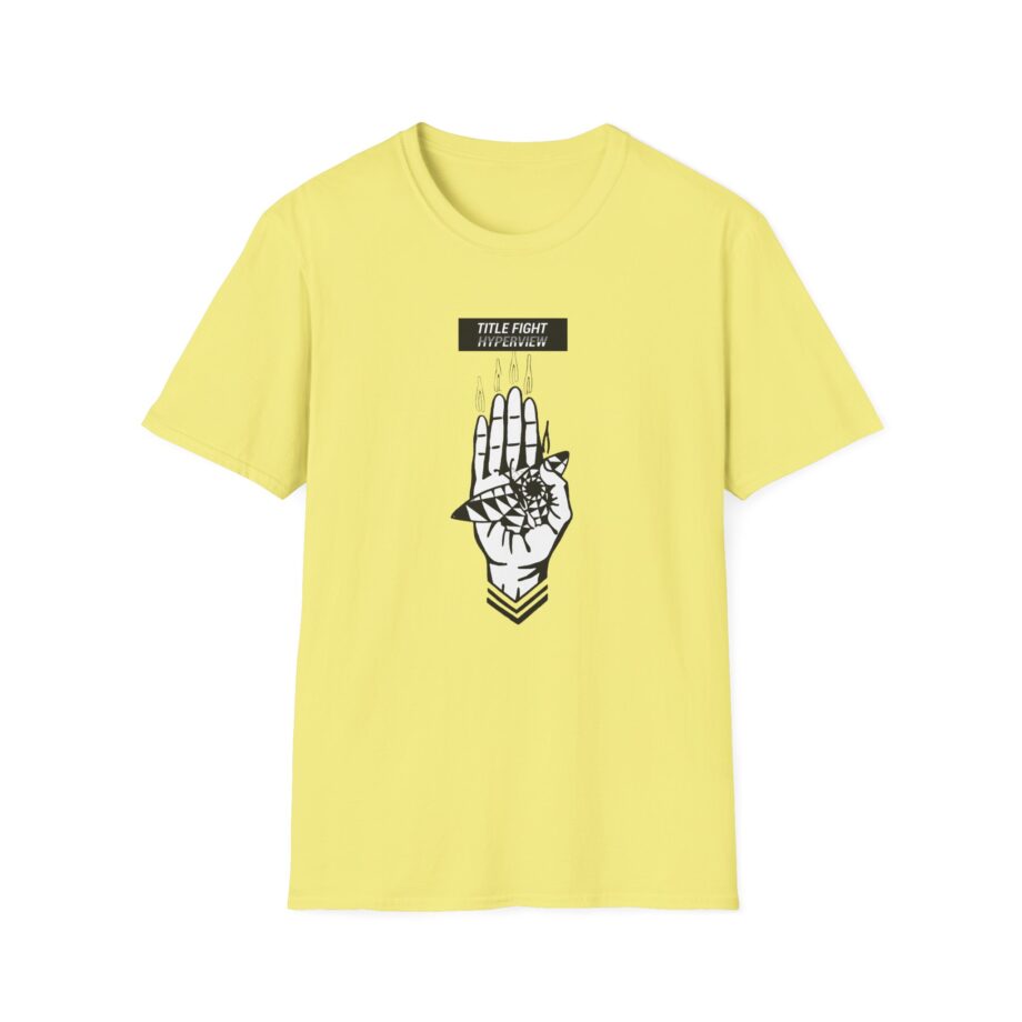 Title Fight Hyperview Hand Unisex Softstyle T-Shirt