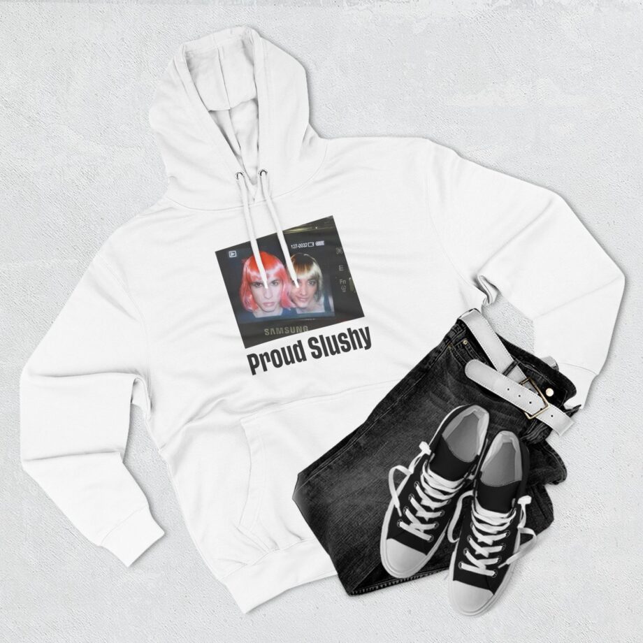 Slushy Proud Three-panel Fleece Hoodie