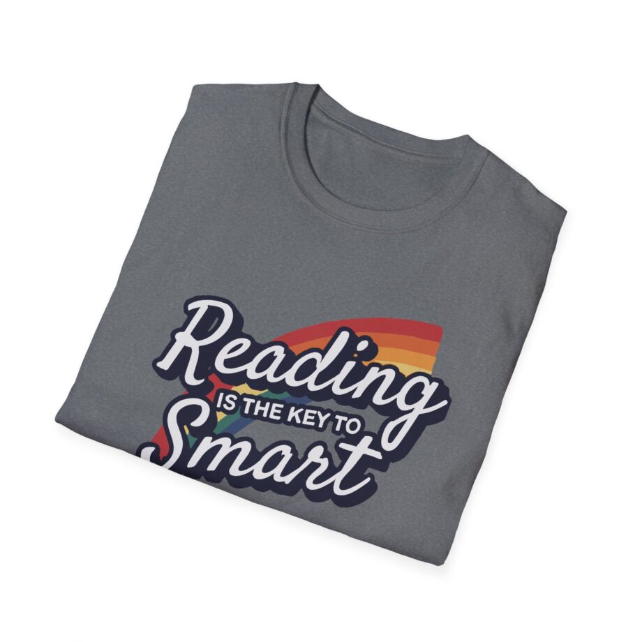 Nate Bargatze Reading is the Key to Smart Unisex Softstyle T-Shirt