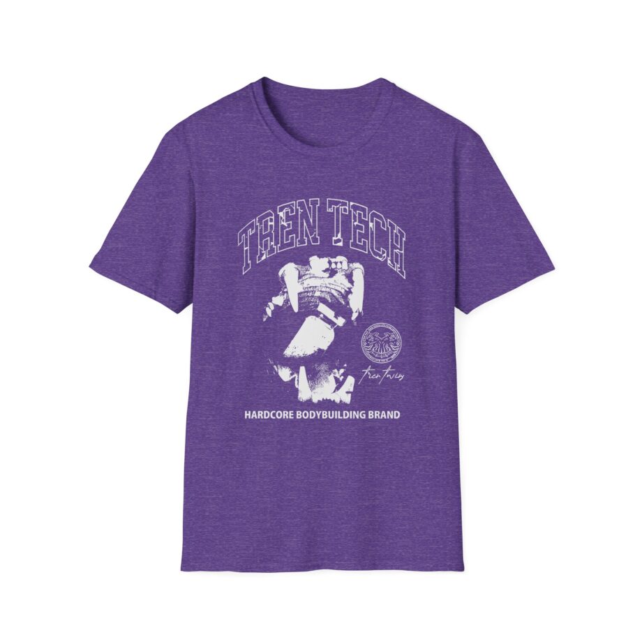 Tren Tech Hardcore Bodybuilding Brand Unisex Softstyle T-shirt