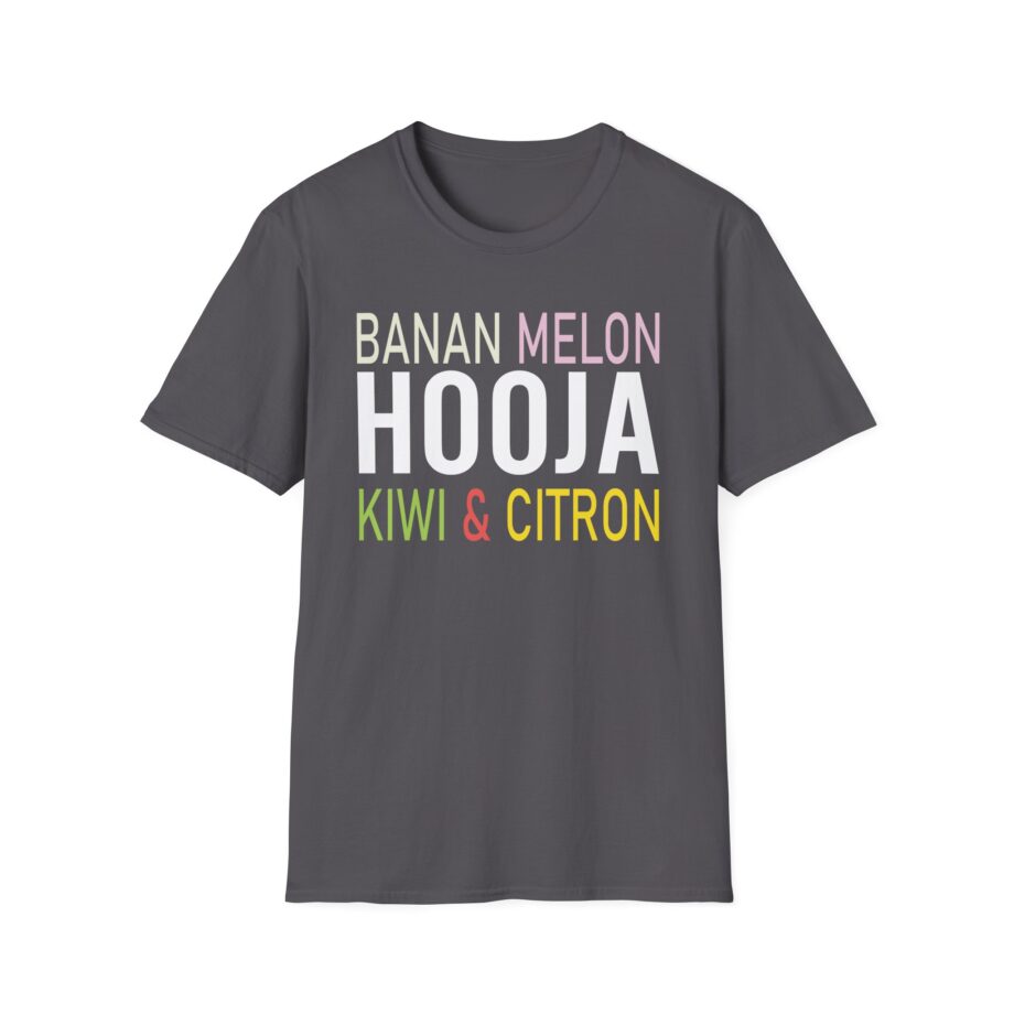 Hooja Banan Melon Kiwi & Citron Unisex Softstyle T-shirt