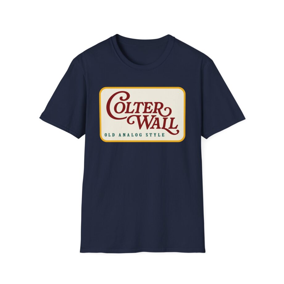 Colter Wall Old Analog Style Unisex Softstyle T-shirt