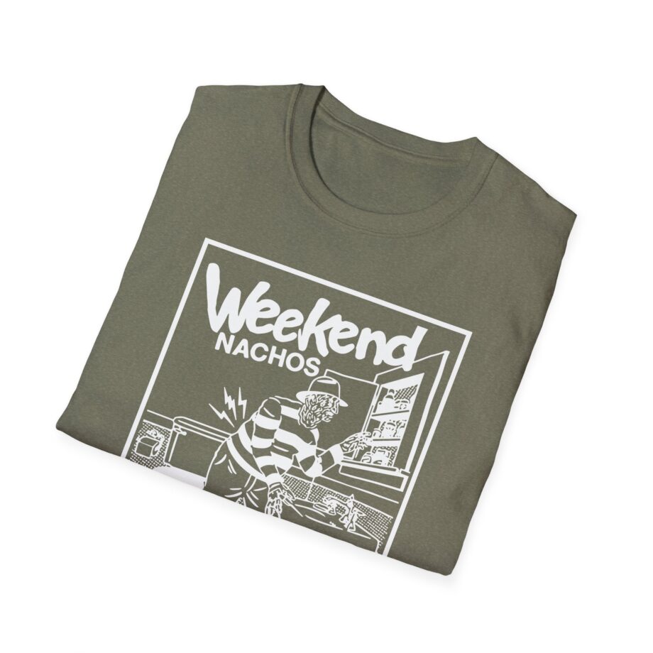 Weekend Nachos I Writhe in Pain Unisex Softstyle Tee