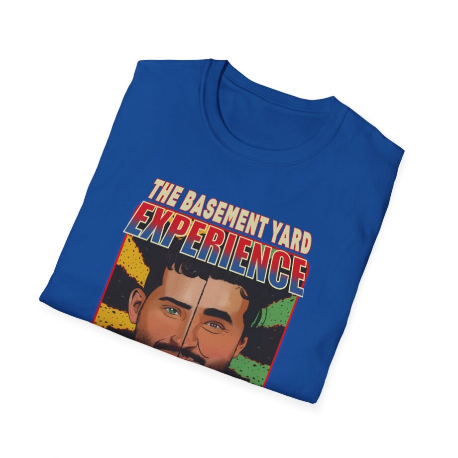 Basement Yard Split Face Experience Unisex Softstyle T-shirt
