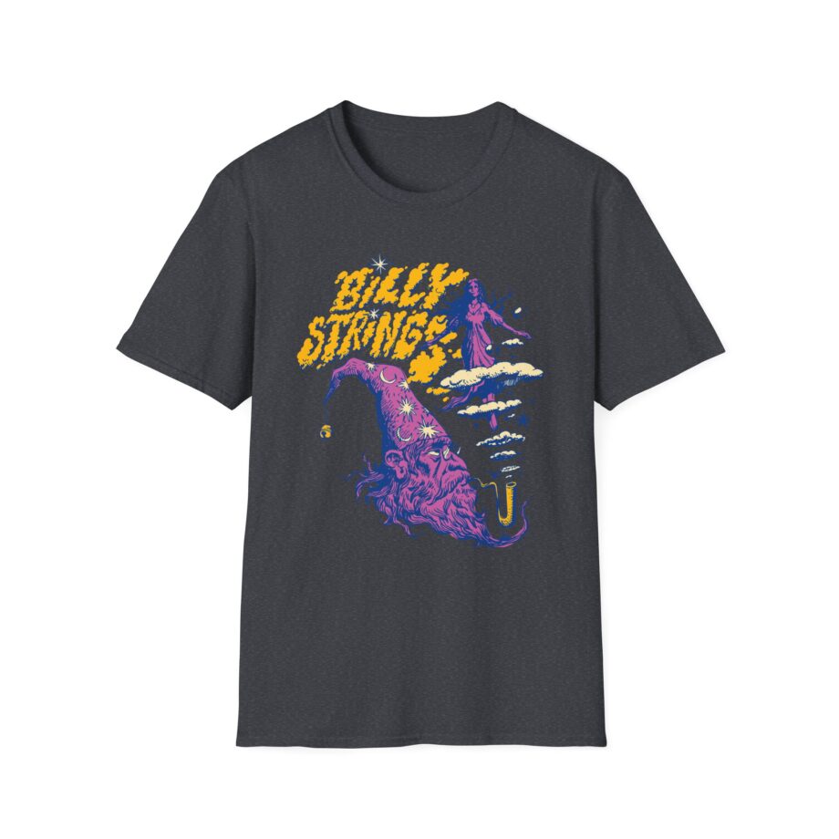 Billy Strings Green Wizard Head Unisex Softstyle T-shirt