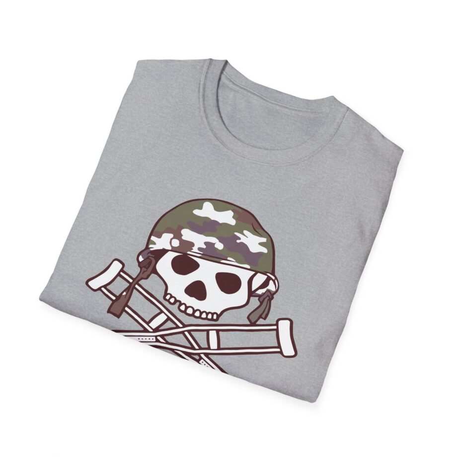 Jackass Camouflage Helmet Unisex Softstyle T-Shirt