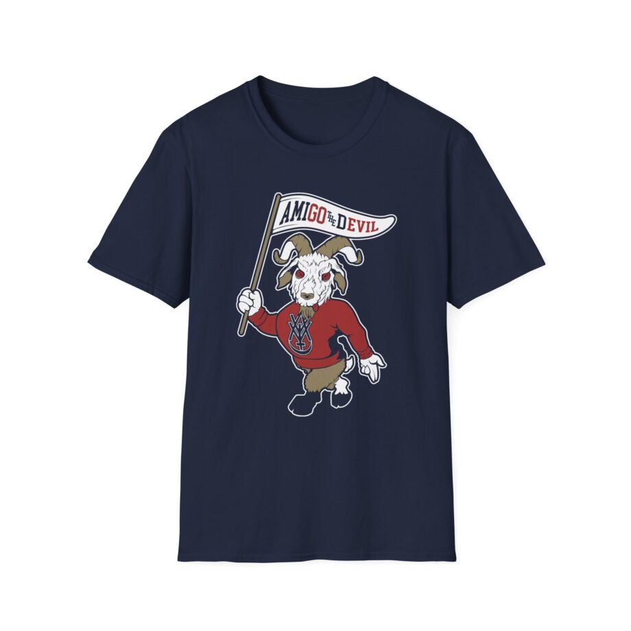 Amigo the Devil Go Evil Mascot Unisex Softstyle T-shirt