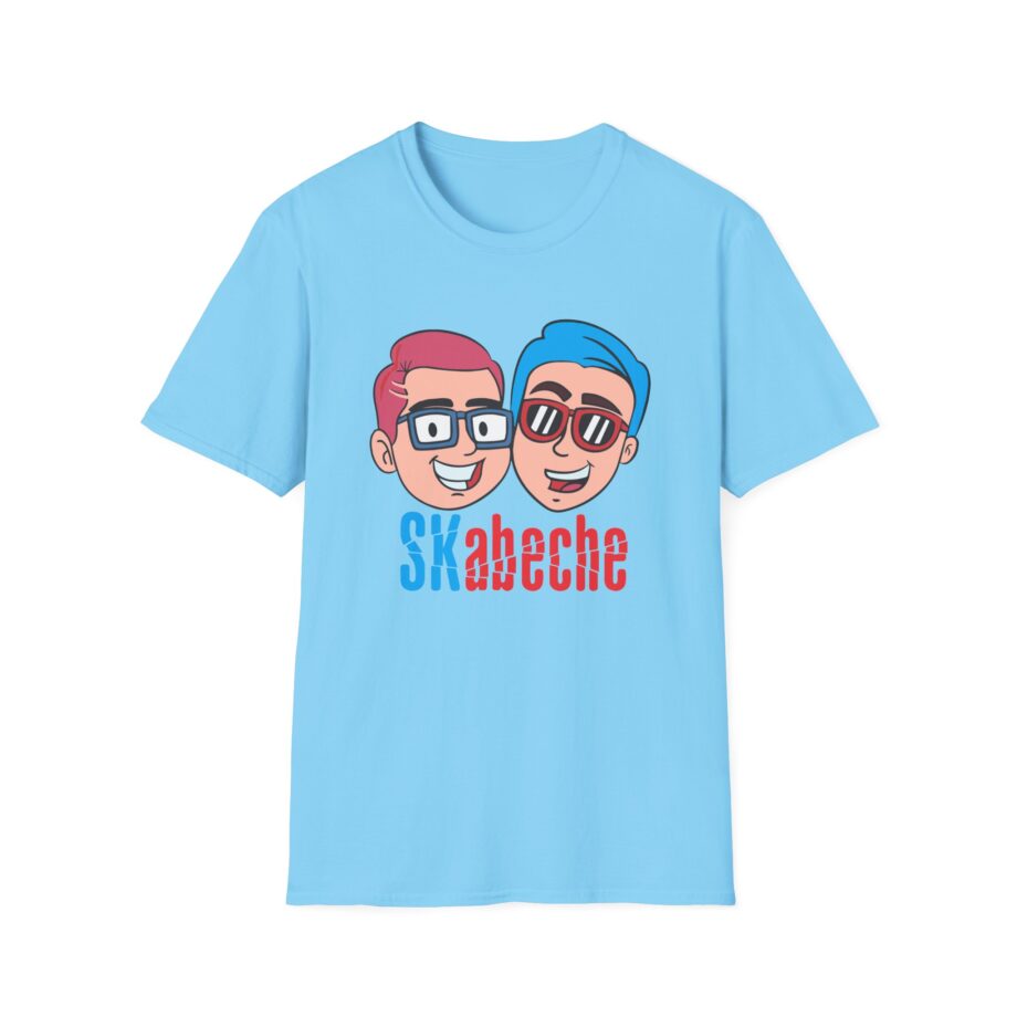 Playera Skabeche Sk Youtubers Unisex Softstyle T-Shirt