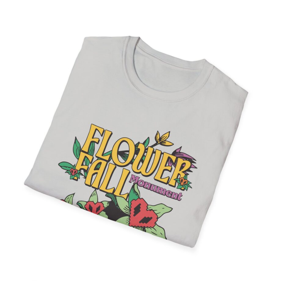 Philza Flower Fall Monument Unisex Softstyle T-shirt
