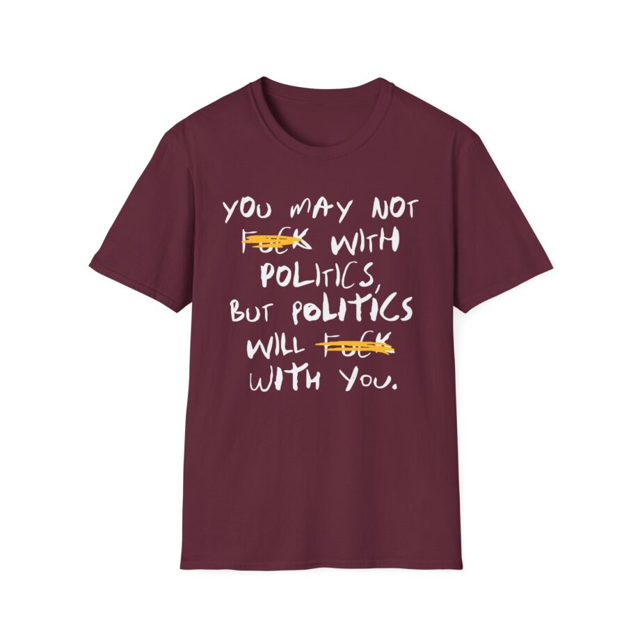Philip Defranco Fck With Politics Unisex Softstyle T-Shirt