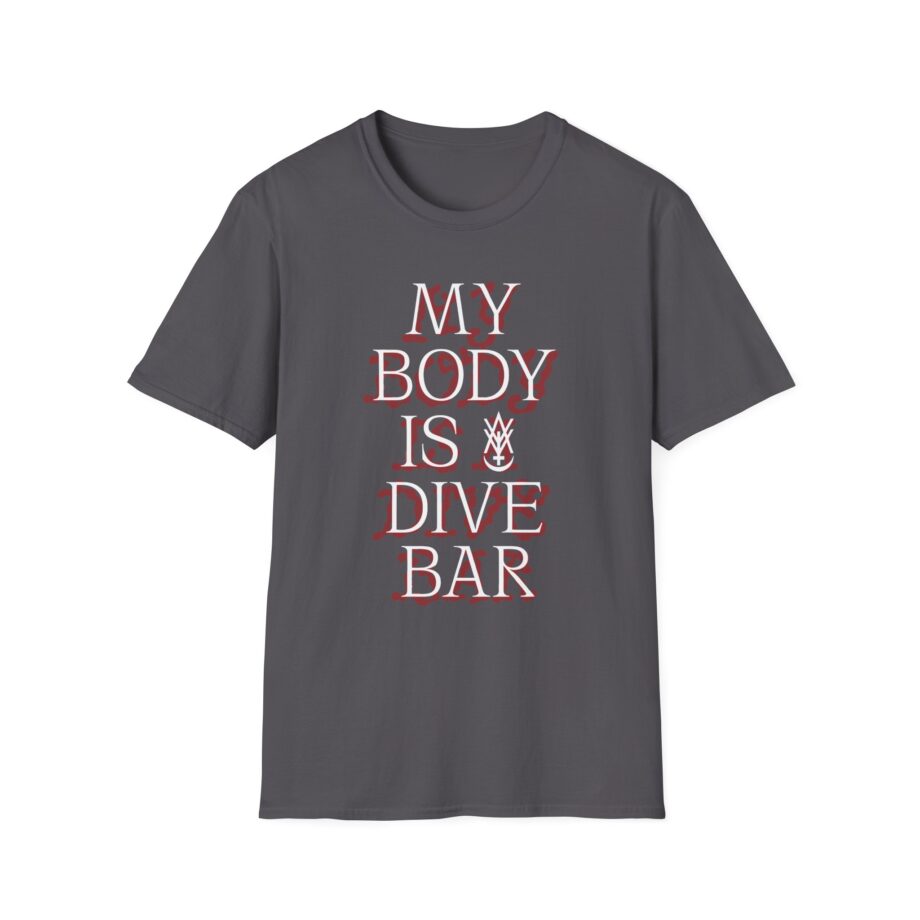 Amigo the Devil My Body is Dive Bar Unisex Softstyle T-shirt