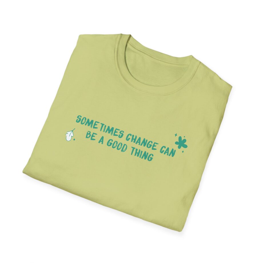 Heartstopper Sometimes Change Can Be a Good Thing Unisex Softstyle T-Shirt