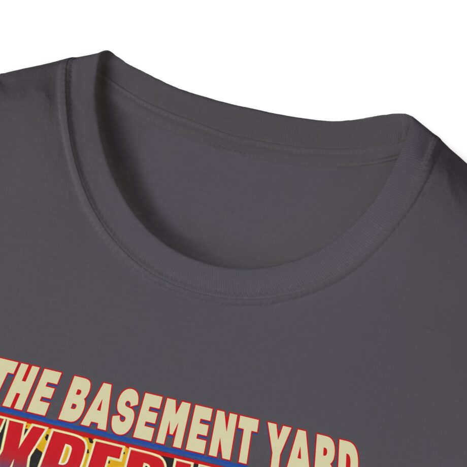 Basement Yard Split Face Experience Unisex Softstyle T-shirt